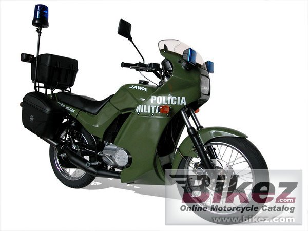 Big Jawa-CZ 350 policie picture and wallpaper from Bikez.com